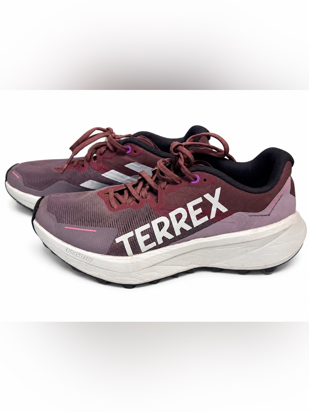 Adidas Terrex Lightstrike Trail Running Shoes Burgundy – Women’s Size US 7